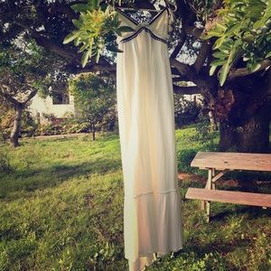 Free People White Maxi Dress